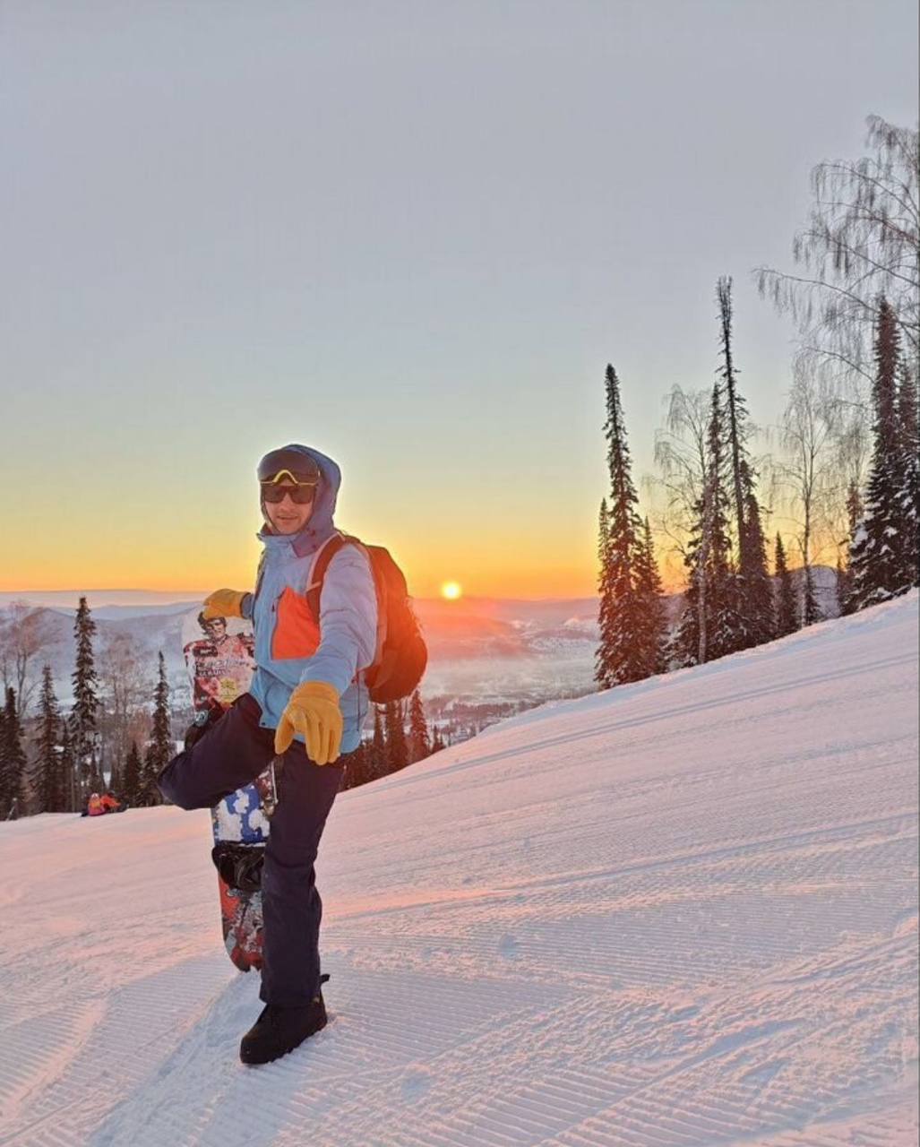 Мастер-класс по катанию на сноуборде