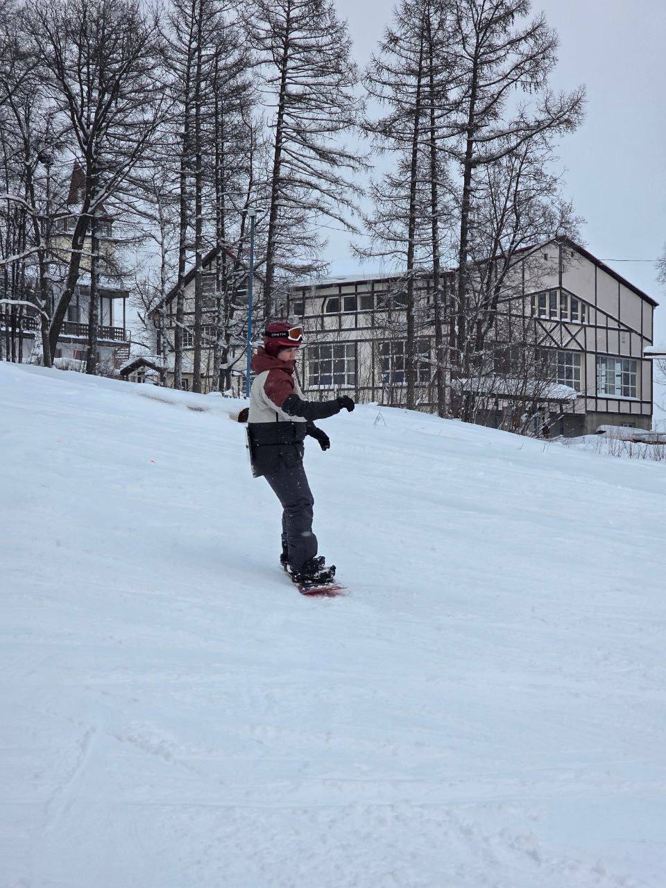 Мастер-класс по катанию на сноуборде