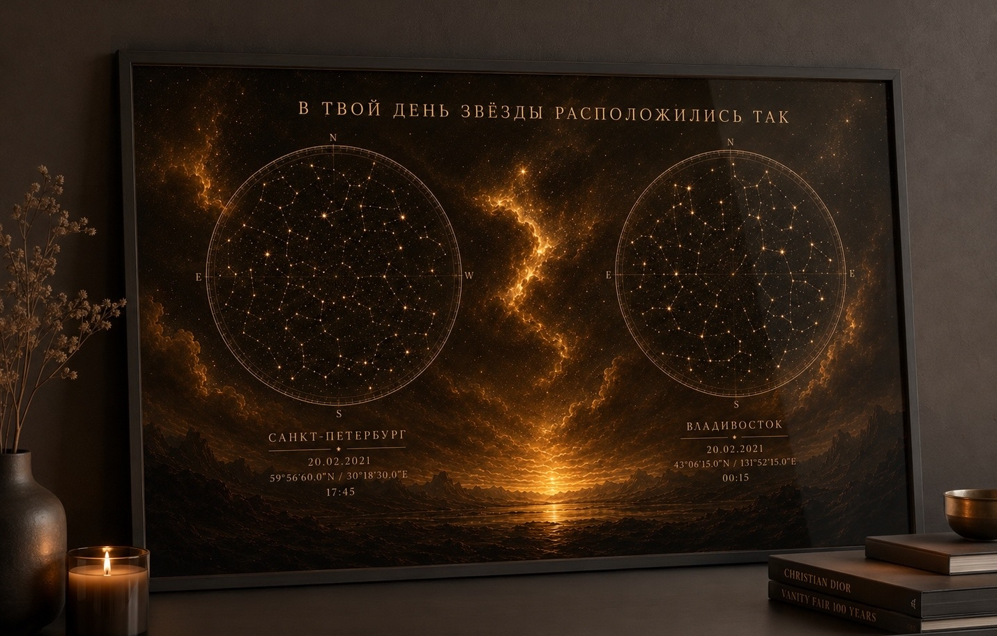 Карта звездного неба